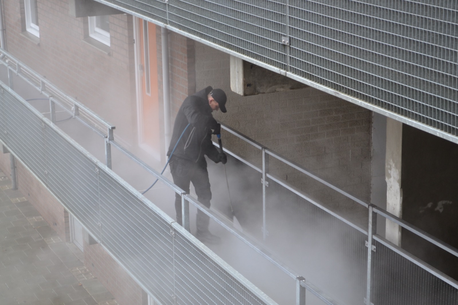 Hogedrukreiniging door Service Dienst Groningen