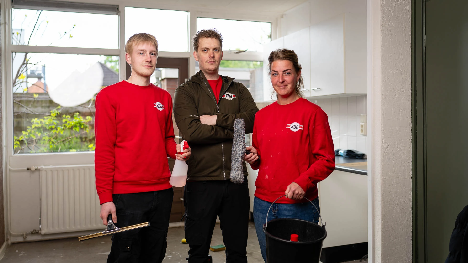 Team van Service Dienst Groningen